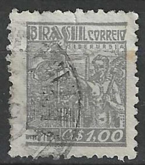 Brazilie 1947/1955 - Yvert 466 - Staalindustrie (ST), Timbres & Monnaies, Timbres | Amérique, Affranchi, Envoi