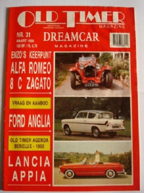 Oldtimer Dreamcar Magazine 31 Alfa Romeo 8C Zagato/Ford Angl, Livres, Autos | Brochures & Magazines, Utilisé, Général, Envoi