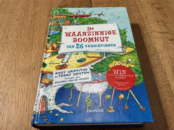 Terry Denton - De waanzinnige boomhut van 26 verdiepingen, Livres, Livres pour enfants | Jeunesse | Moins de 10 ans, Utilisé, Enlèvement