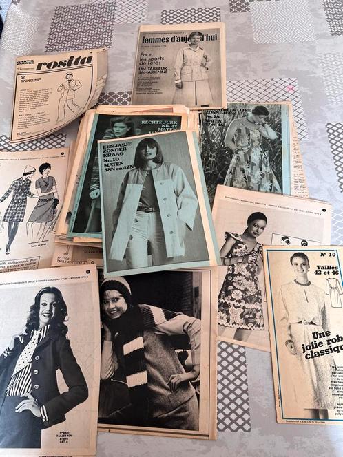 Een unieke collectie  vintage naaipatronen jaren 50 - 60 - 7, Hobby en Vrije tijd, Kledingpatronen, Gebruikt, Overige typen, Vrouw