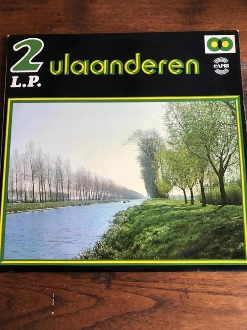 Dubbel L.P. VLAANDEREN, Cd's en Dvd's, Vinyl | Nederlandstalig, Zo goed als nieuw, Streekmuziek, 12 inch, Ophalen of Verzenden