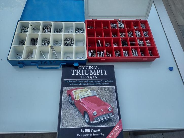 Onderdelen Tr3a en Tr4, Autos, Oldtimers & Ancêtres, Particulier, Enlèvement ou Envoi