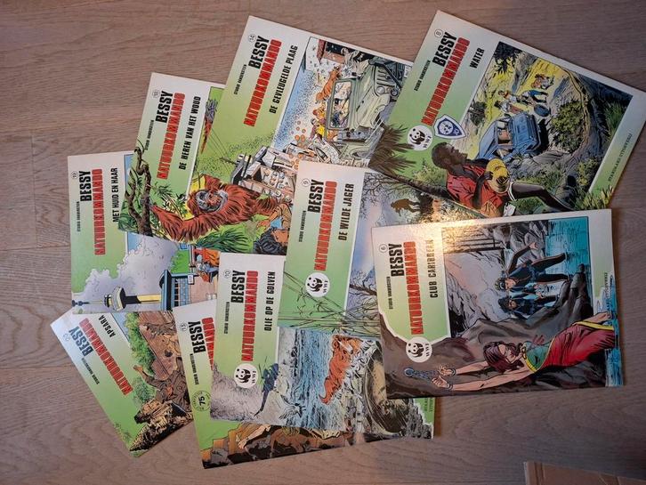 Willy Vandersteen - Bessy, Boeken, Stripverhalen, Gelezen, Meerdere stripboeken, Ophalen
