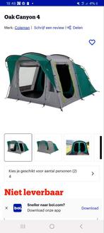 Oak canyon 4 coleman tent, Caravanes & Camping, Tentes, Comme neuf, Jusqu'à 4