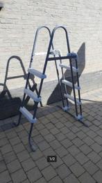 Zwembadladder, Ophalen, Gebruikt, Ladder
