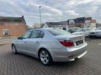 BMW e60 520i - AUTOMAAT - 165.000 km - 2003, Auto's, BMW, Achterwielaandrijving, Zwart, Leder, Bedrijf