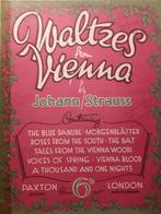 Waltzes from Vienna, pianopartituren, 1937, Ophalen of Verzenden, Gelezen