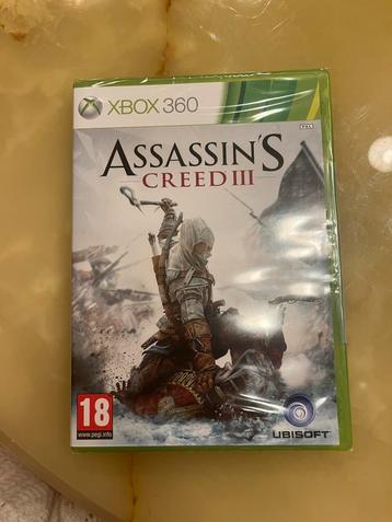 Assasin’s creed III sealed ( Microsoft xbox 360 2012) beschikbaar voor biedingen