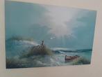 Peinture marine Philip Sandee, Antiek en Kunst, Kunst | Schilderijen | Klassiek, Ophalen