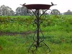 Vogelbad met Vogeltjes - 75 cm - Bruin, Tuin en Terras, Ophalen of Verzenden