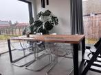 eettafel, Maison & Meubles, Tables | Tables à manger, 150 à 200 cm, Cinq personnes ou plus, Enlèvement, Utilisé
