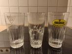 Set van 3 vintage glazen Louis & Emile De Coster, Verzamelen, Ophalen, Gebruikt, Bierglas