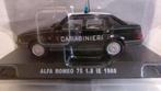 ALFA 75ie 1.8 1988 CARABINIERI.1/43 NEUVE SCELLEE, Ophalen of Verzenden, Nieuw, Auto, Overige merken