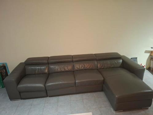 Hoekzetel - zetel - salon - longchair, Huis en Inrichting, Zetels | Complete zithoeken, Zo goed als nieuw, Ophalen
