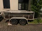 Remorque 2 essieux - 2.50mx1.28m 800€, Nieuw, Ophalen
