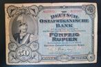 Duits Oost-Afrika pick 3b 1905 ZÉÉR ZELDZAAM, Postzegels en Munten, Bankbiljetten | Afrika, Ophalen of Verzenden, Tanzania, Los biljet