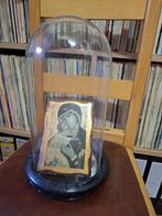 Globe met spiegel en icoontje, Antiek en Kunst, Ophalen of Verzenden