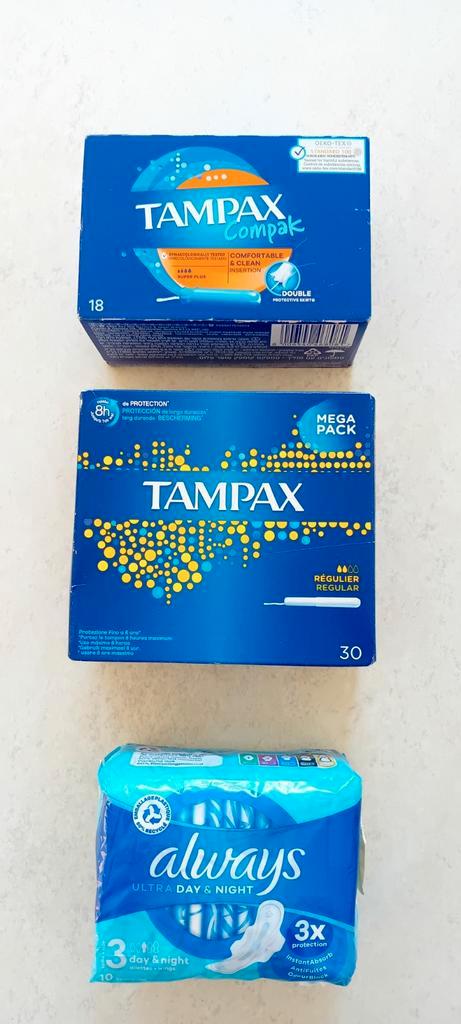 Tampax met Super Plus en Regular applicator, Handtassen en Accessoires, Uiterlijk | Lichaamsverzorging, Nieuw, Overige typen, Ophalen of Verzenden