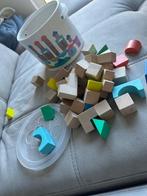 Blokkendoos hema ocean, Kinderen en Baby's, Speelgoed | Houten speelgoed, Ophalen of Verzenden, Zo goed als nieuw, Overige typen