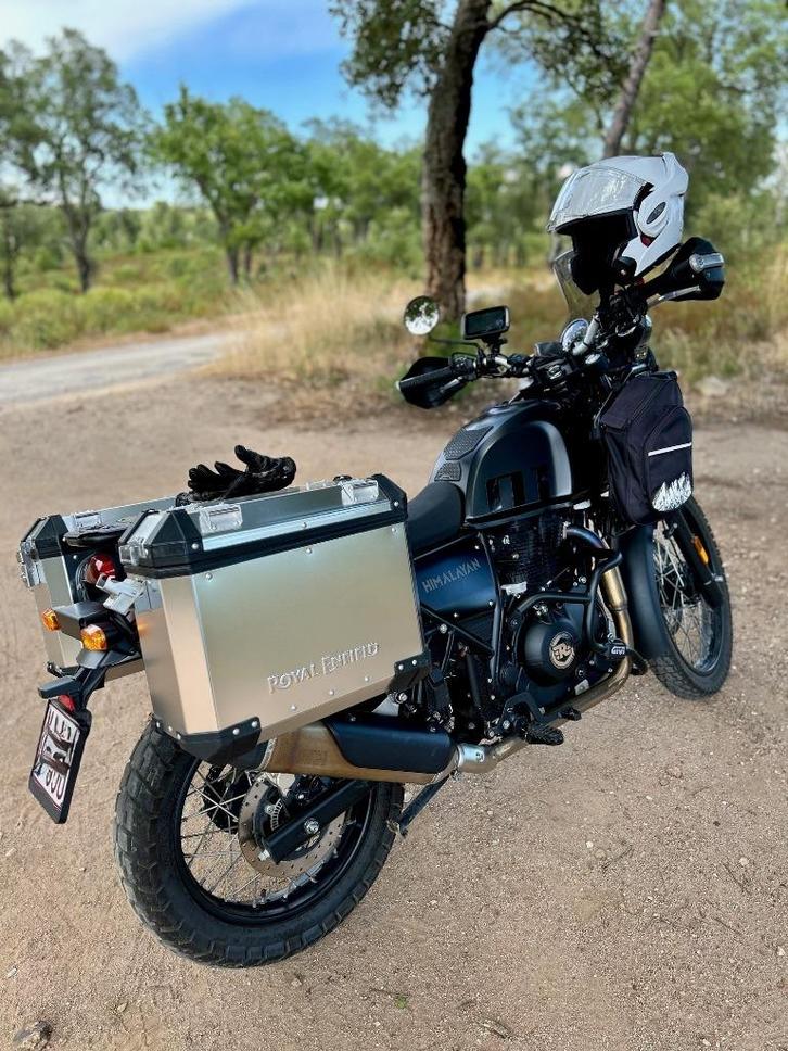 Royal Enfield Himalayan, Motoren, Motoren | Royal Enfield, Particulier, 12 t/m 35 kW, 1 cilinder, ABS, Handvatverwarming, LED Verlichting