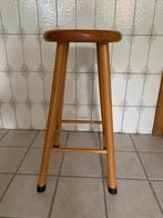 Tabouret krukstoel barkruk krukje, Ophalen of Verzenden, Zo goed als nieuw, Hout