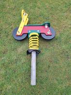 Glijbaan, veerwip (brommer) en schommels, Kinderen en Baby's, Speelgoed | Buiten | Speeltoestellen, Ophalen, Gebruikt, Schommel