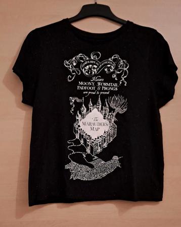 × Harry potter T-shirt ( maar M), Maat 38/40 (M), Zwart, Ophalen of Verzenden, Zo goed als nieuw