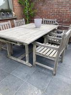 Teak tuinstoelen, Tuin en Terras, Tuinstoelen, Ophalen, Gebruikt, Teakhout