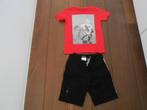 NUKUTAVAKE set jongen 8 jaar t-shirt + short, Jongen, Gebruikt, Nukutavake, Ophalen of Verzenden