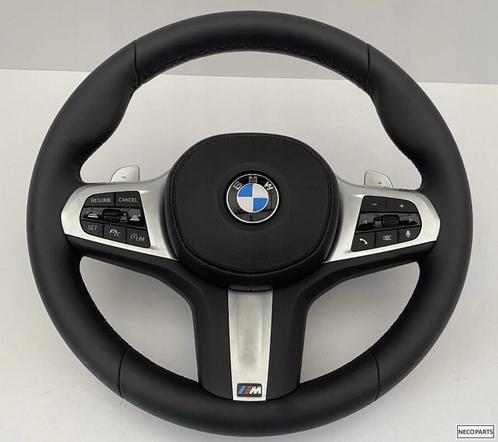 BMW X5 G05 X6 G06 X7 M STUUR STUURWIEL LEDEREN ORIGINEEL, Autos : Pièces & Accessoires, Commande, BMW, Utilisé, Enlèvement ou Envoi