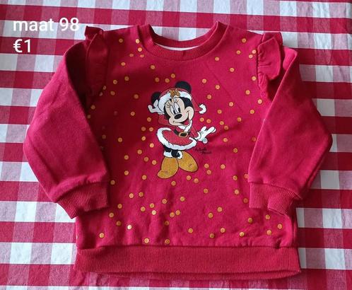 Kersttrui Minnie, Kinderen en Baby's, Kinderkleding | Maat 98, Zo goed als nieuw, Meisje, Trui of Vest, Ophalen of Verzenden