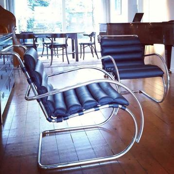 fauteuils MR L mies vd rohe marcel breuer * lilly reich 1929