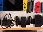 Nintendo Switch OLED (2024) – compleet pakket, Ophalen of Verzenden, Zo goed als nieuw, Met 3 controllers of meer, Switch OLED