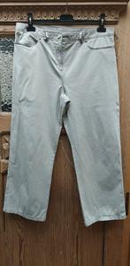 Broek dames lang maat 46 zomers katoen grijs, Enlèvement ou Envoi, Comme neuf, Longs, Taille 46/48 (XL) ou plus grande