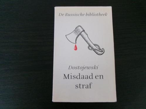 Misdaad en straf  -Dostojewski-, Boeken, Literatuur, Ophalen of Verzenden