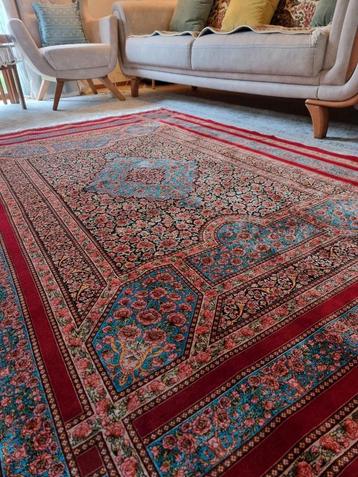 Tapis Persan En Soie végétal de haute qualité qom fait main, Enlèvement ou Envoi, Neuf