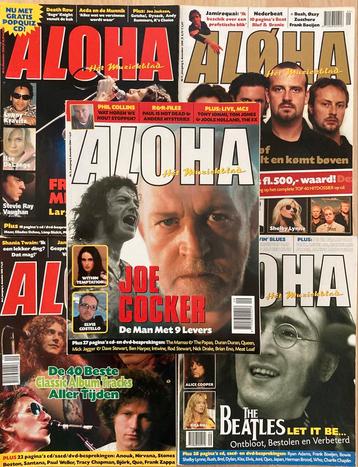 Complete collectie muziektijdschrift ALOHA beschikbaar voor biedingen