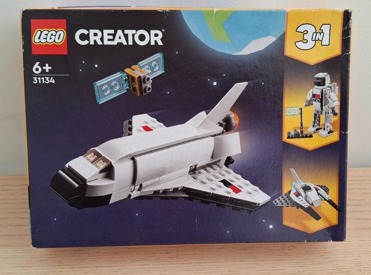 LEGO 31134 creator DE SPACESHUTTLE, Kinderen en Baby's, Speelgoed | Duplo en Lego, Zo goed als nieuw, Lego, Complete set, Ophalen of Verzenden