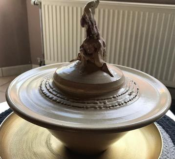 « De Schelde kleurt » keramiek van Leo Vanderheden beschikbaar voor biedingen