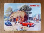 Triumph TR4 reclame bord, Verzamelen, Ophalen of Verzenden, Zo goed als nieuw