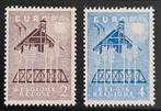 België: OBP 1025/26 ** Europa 1957., Postzegels en Munten, Ophalen of Verzenden, Zonder stempel, Postfris, Postfris
