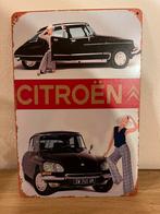 Plaque métallique Citroën DS, Verzamelen, Ophalen of Verzenden, Zo goed als nieuw
