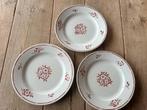 Vintage gebloemde borden MDL France, Ophalen