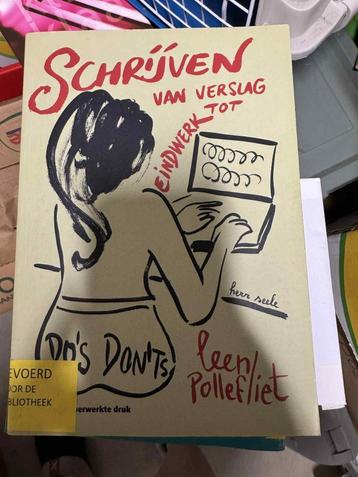 Schrijven: van verslag tot eindwerk beschikbaar voor biedingen