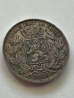 Belgie 5 Francs 1869 zilver, Postzegels en Munten, Munten | België, Ophalen of Verzenden, Zilver