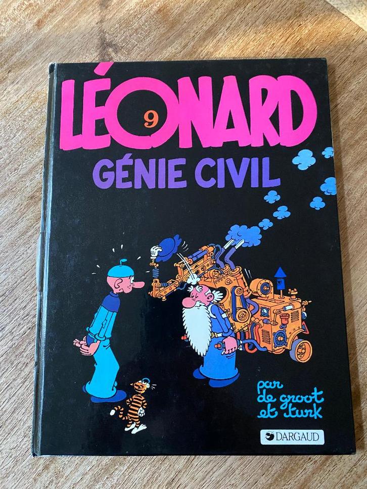 Léonard 9 - Genie civil - EO, Boeken, Stripverhalen, Gelezen, Ophalen of Verzenden