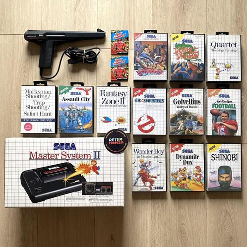 Console Sega Master System + Jeux, Consoles de jeu & Jeux vidéo, Jeux | Sega, Comme neuf, Master System, Enlèvement ou Envoi