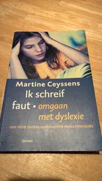 Martine Ceyssens - Ik schreif faut, Boeken, Wetenschap, Ophalen of Verzenden, Martine Ceyssens