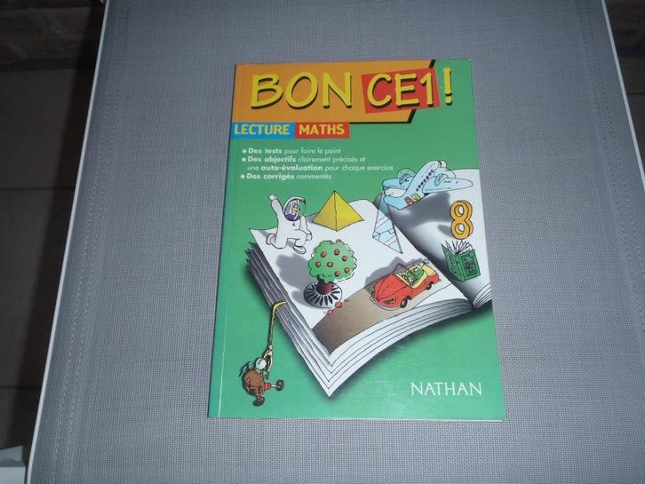 Bon CE1 - lecture - maths, Livres, Livres scolaires, Comme neuf, Primaire, Enlèvement ou Envoi