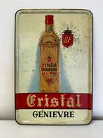 Cristal Genievre oud reclamebord 1948, Verzamelen, Merken en Reclamevoorwerpen, Ophalen of Verzenden, Gebruikt, Reclamebord